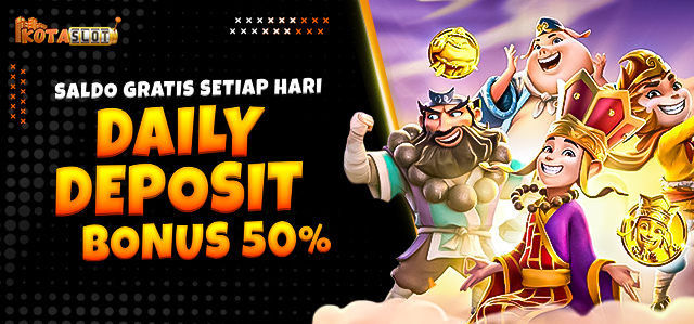 DEPOSIT BONUS 50%