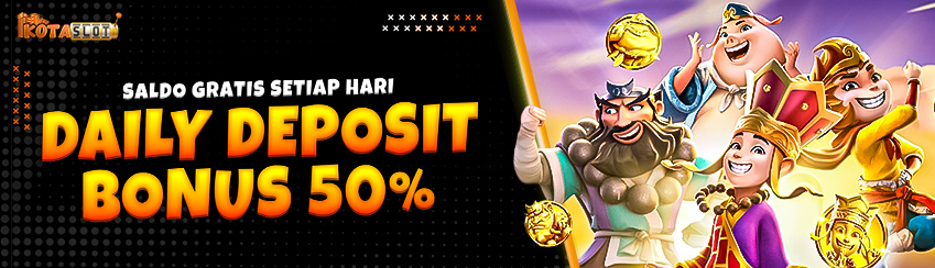 BONUS DAILY DEPOSIT 50%